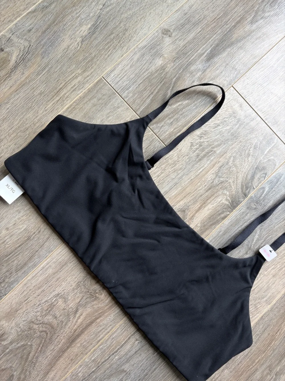 NWT La Senza Black Adjustable Strap Butter Bralette - Picture 3 of 5